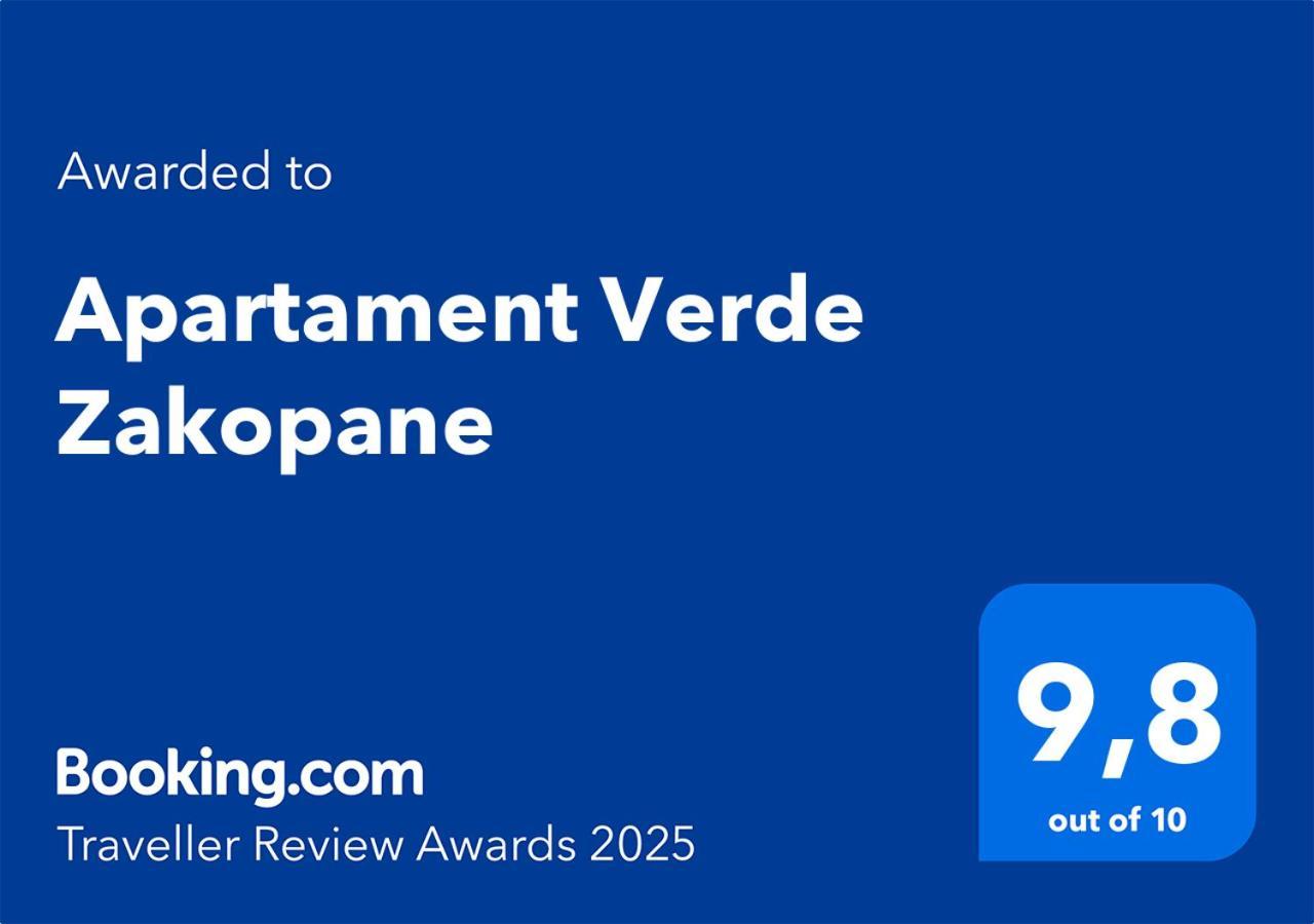 Apartament Verde Zakopane Eksteriør bilde